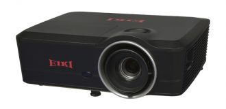 Eiki EK 600U Beamer weißer Hintergrund Beamer schwarz