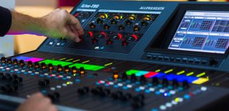 Mischpult Tontechnik Event Konzert Festival Bühne