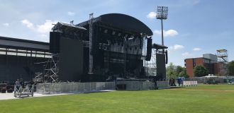 Bühnenfläche Podest 16x14m für Konzert und Festival